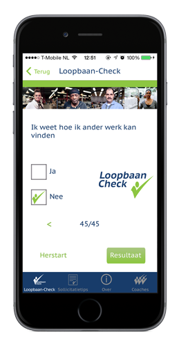 Loopbaan-check app - De app voor jouw loopbaanontwikkeling (iPhone+iPad)